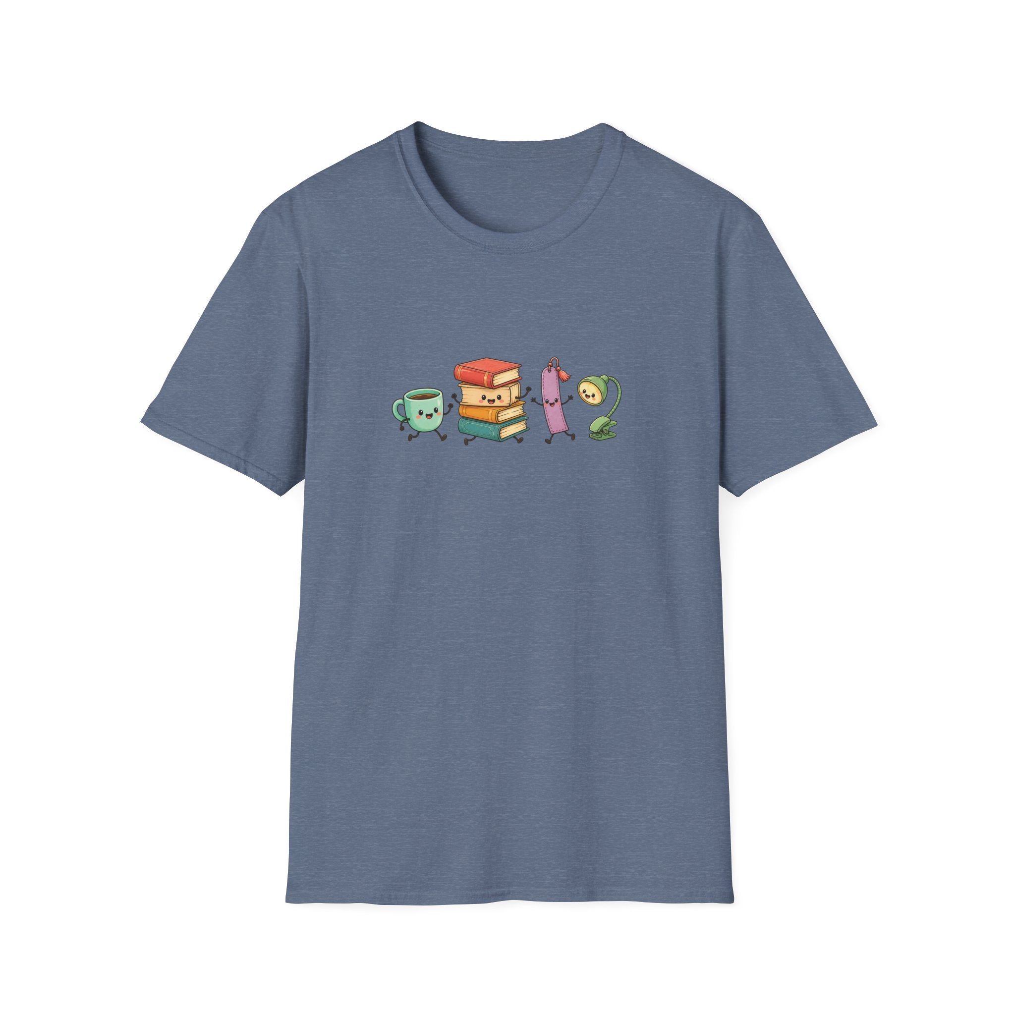 Graphical Design: Bookish Character T-shirt