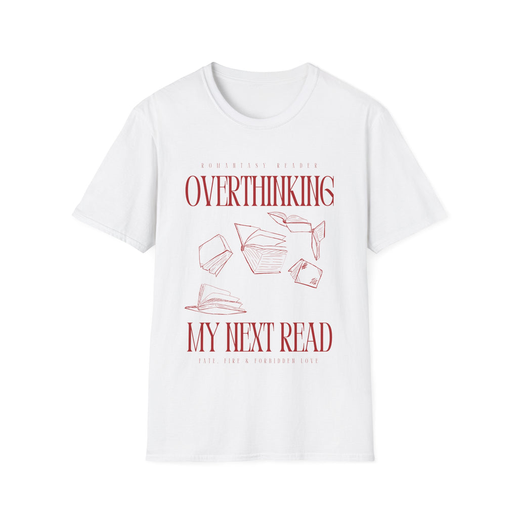 Overthinking my next read T-shirt