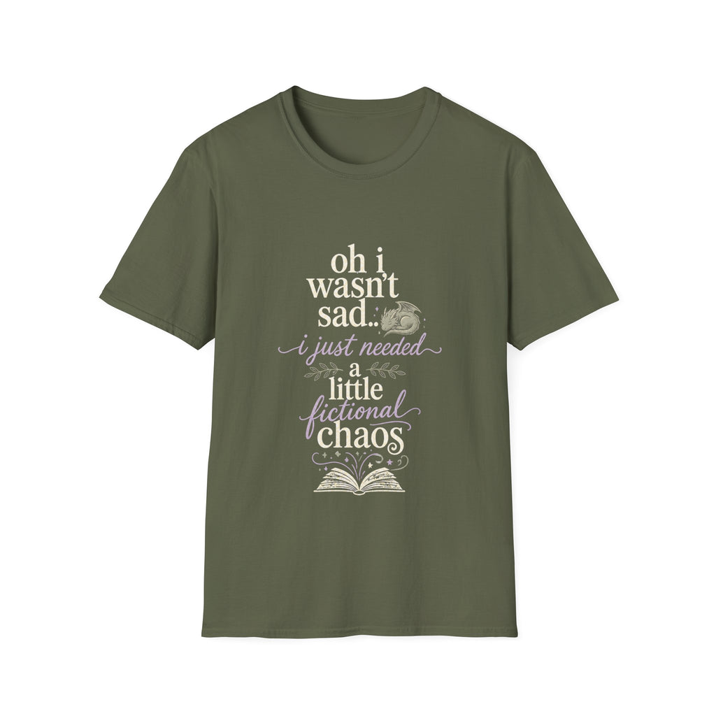 Oh i wasn't sad.. i just needed T-shirt