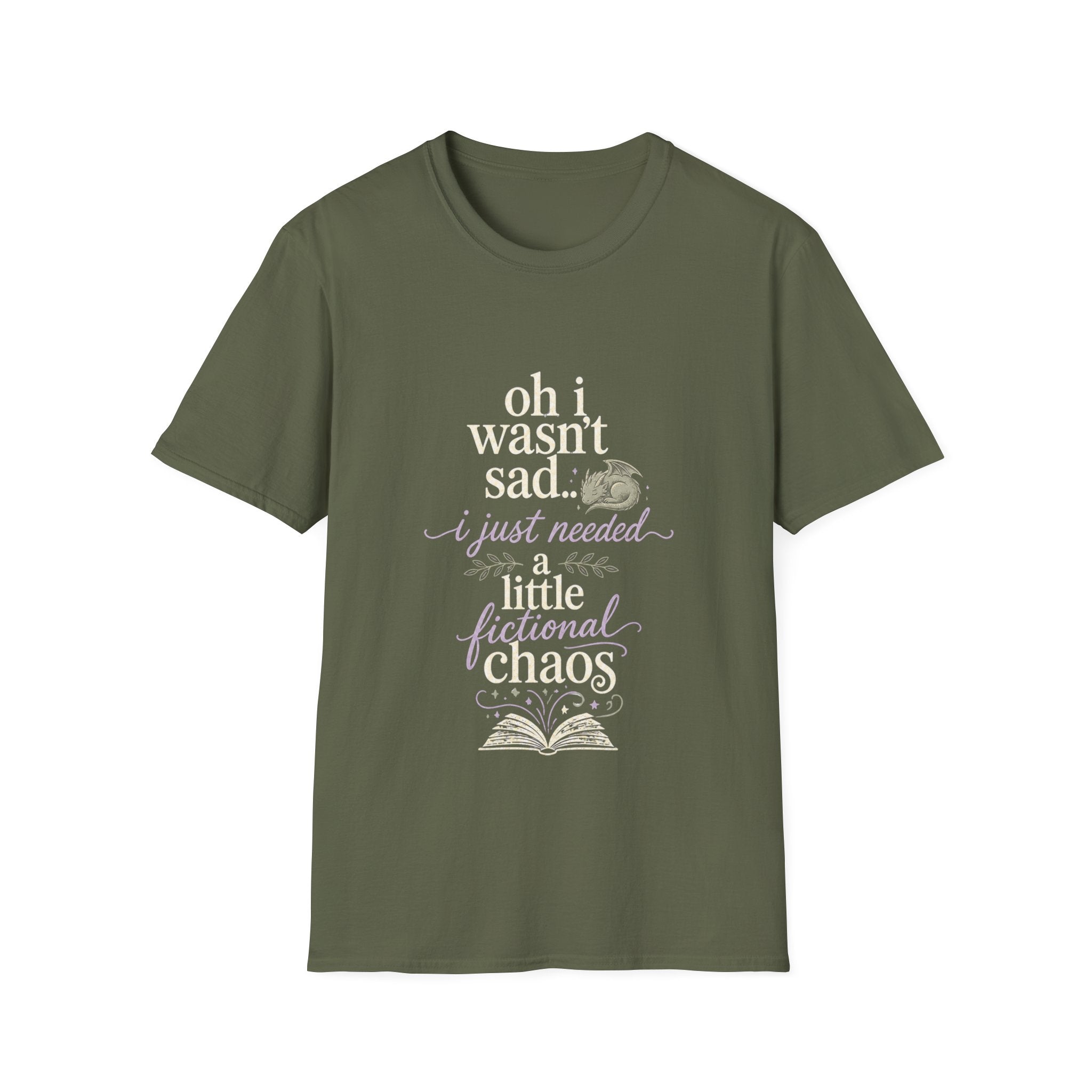 Oh i wasn't sad.. i just needed T-shirt