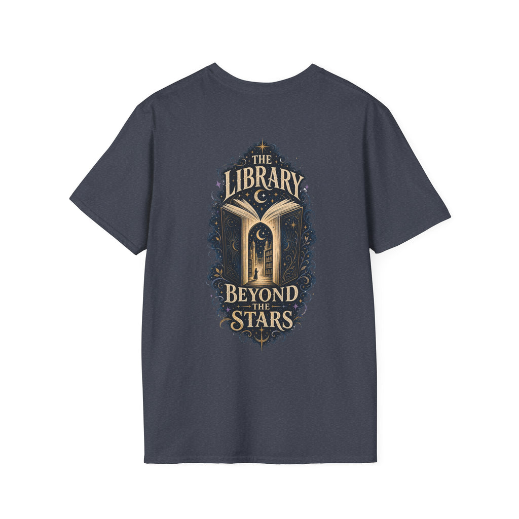 Library Beyond Backprint T-shirt