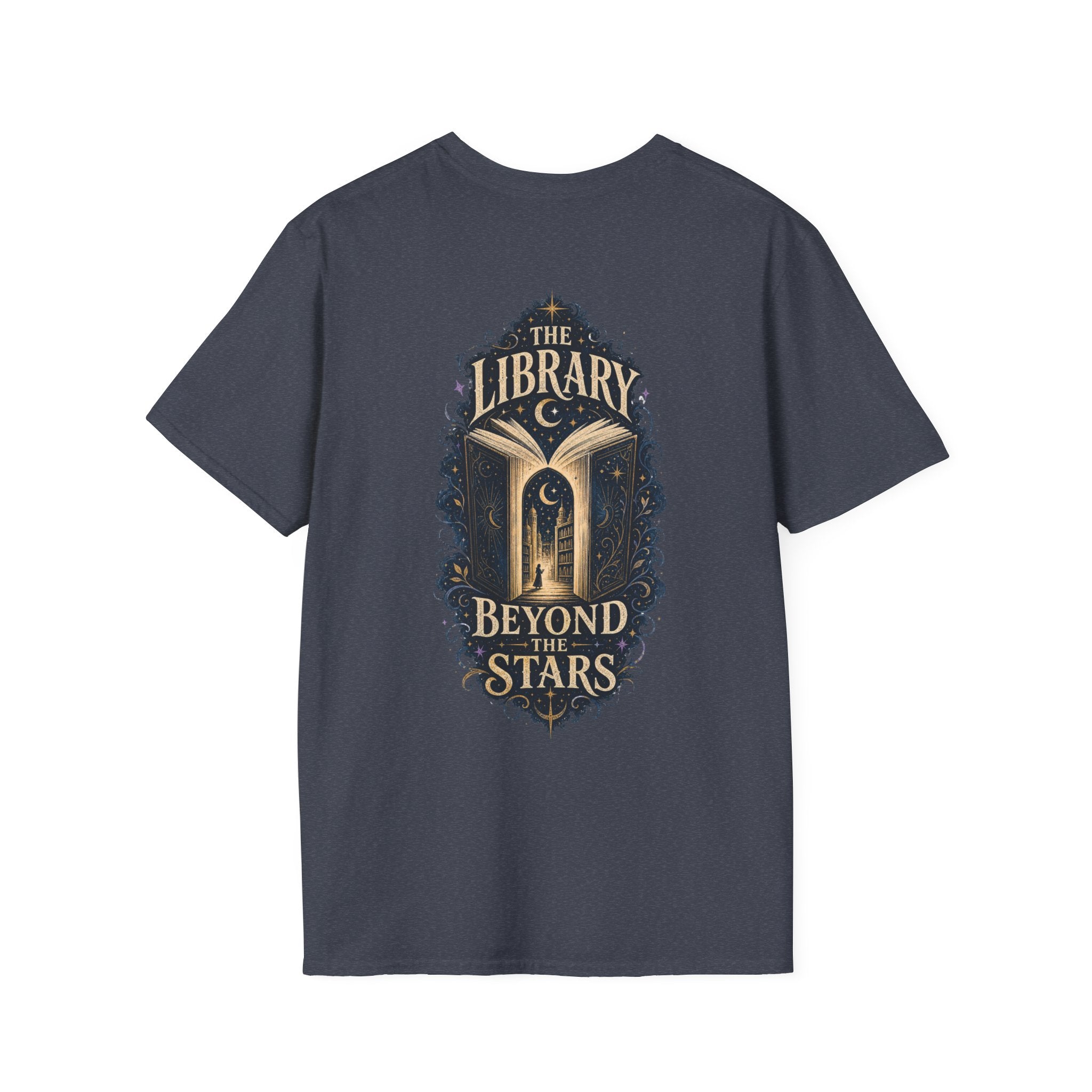 Library Beyond Backprint T-shirt