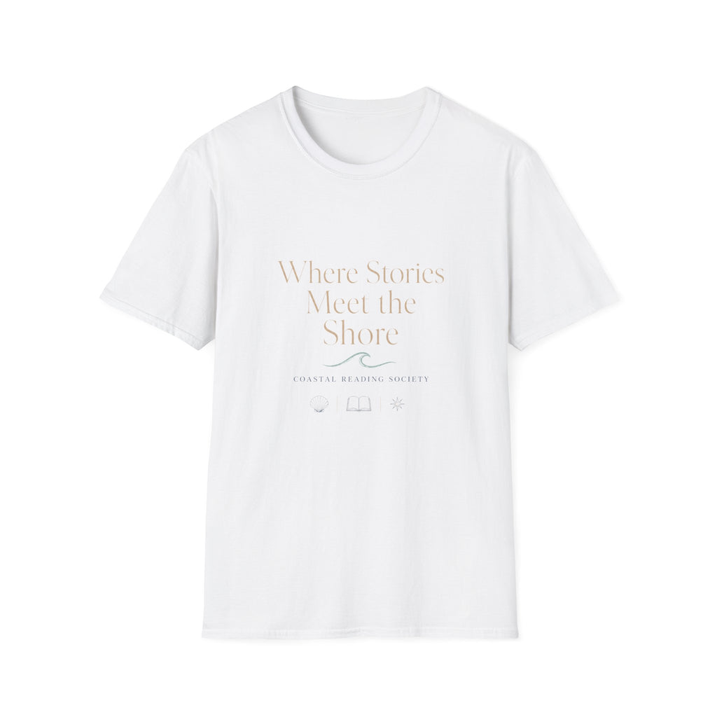 Where Stories meet the shore T-shirt