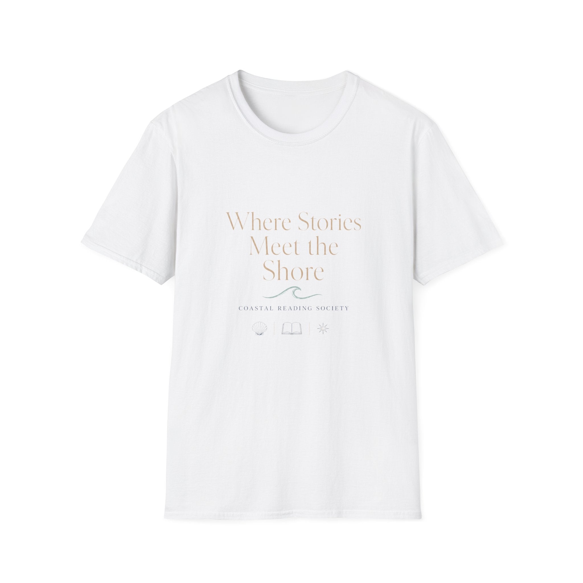 Where Stories meet the shore T-shirt