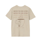 Brewed for Book Lovers Backprint T-shirt