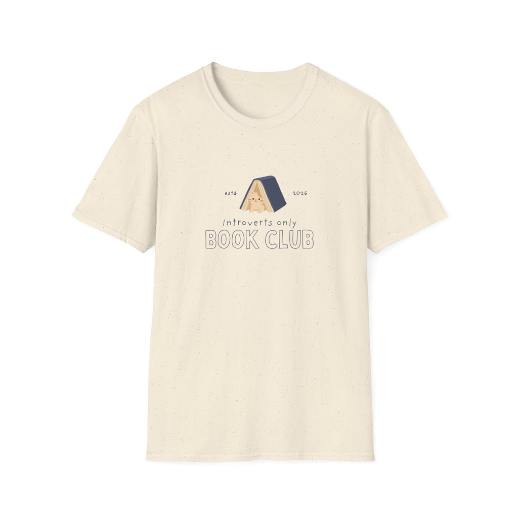Introverts Only Book Club T-shirt