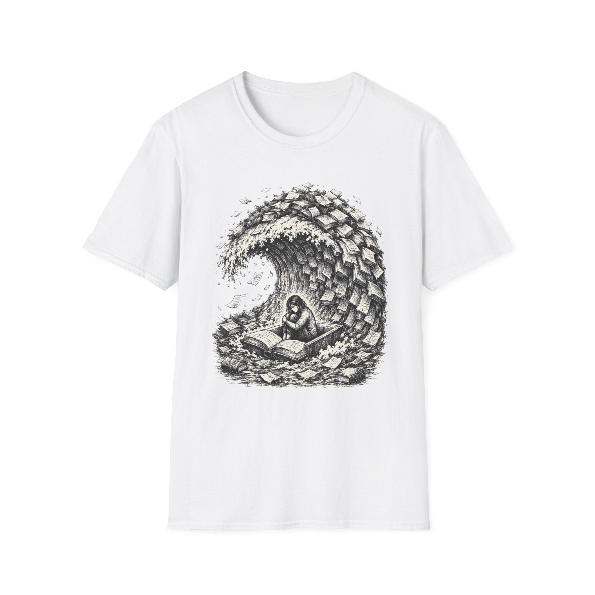 Drowning in Books T-shirt