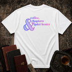 Coffee, Chapter & Quiet Backprint T-shirt