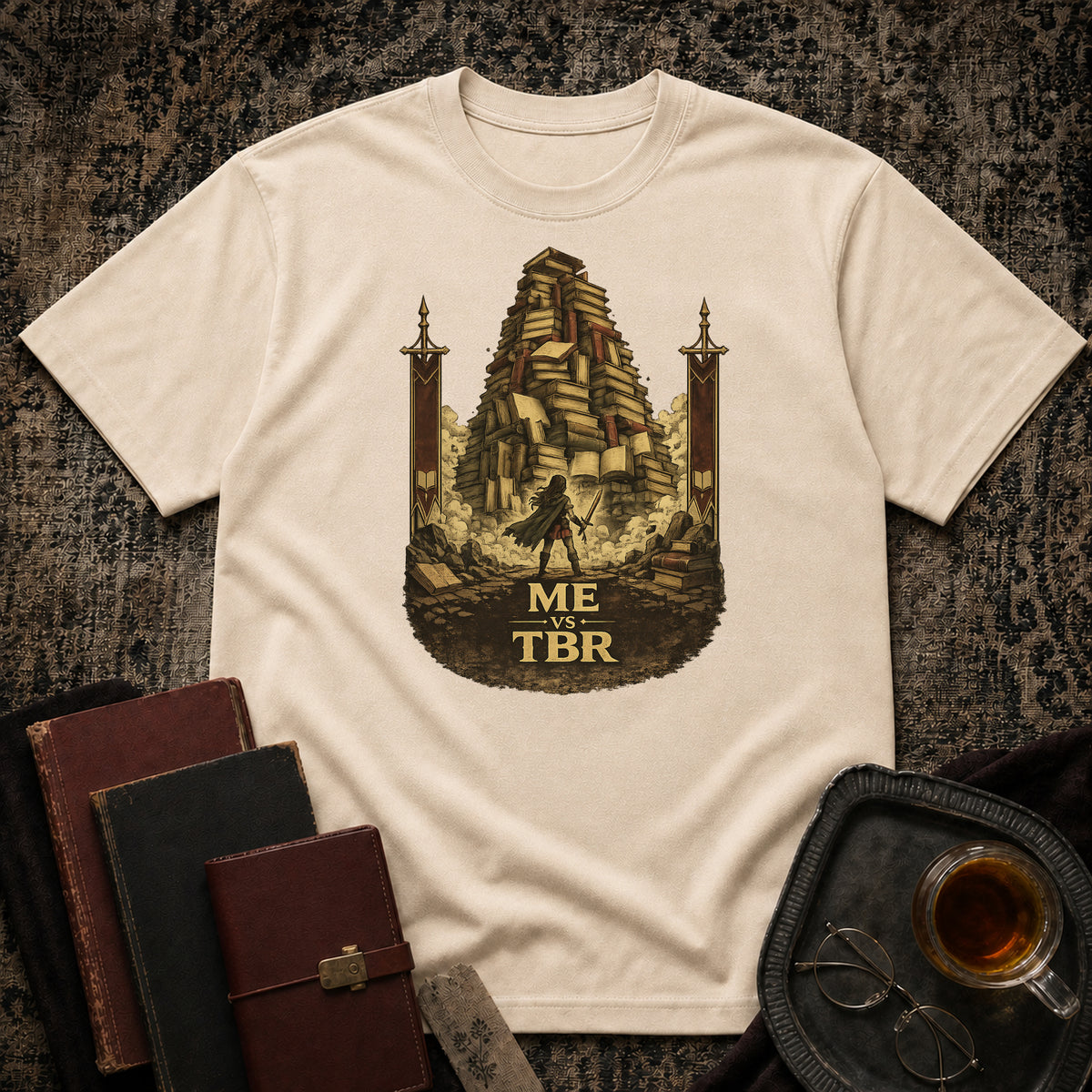 Me vs TBR T-shirt