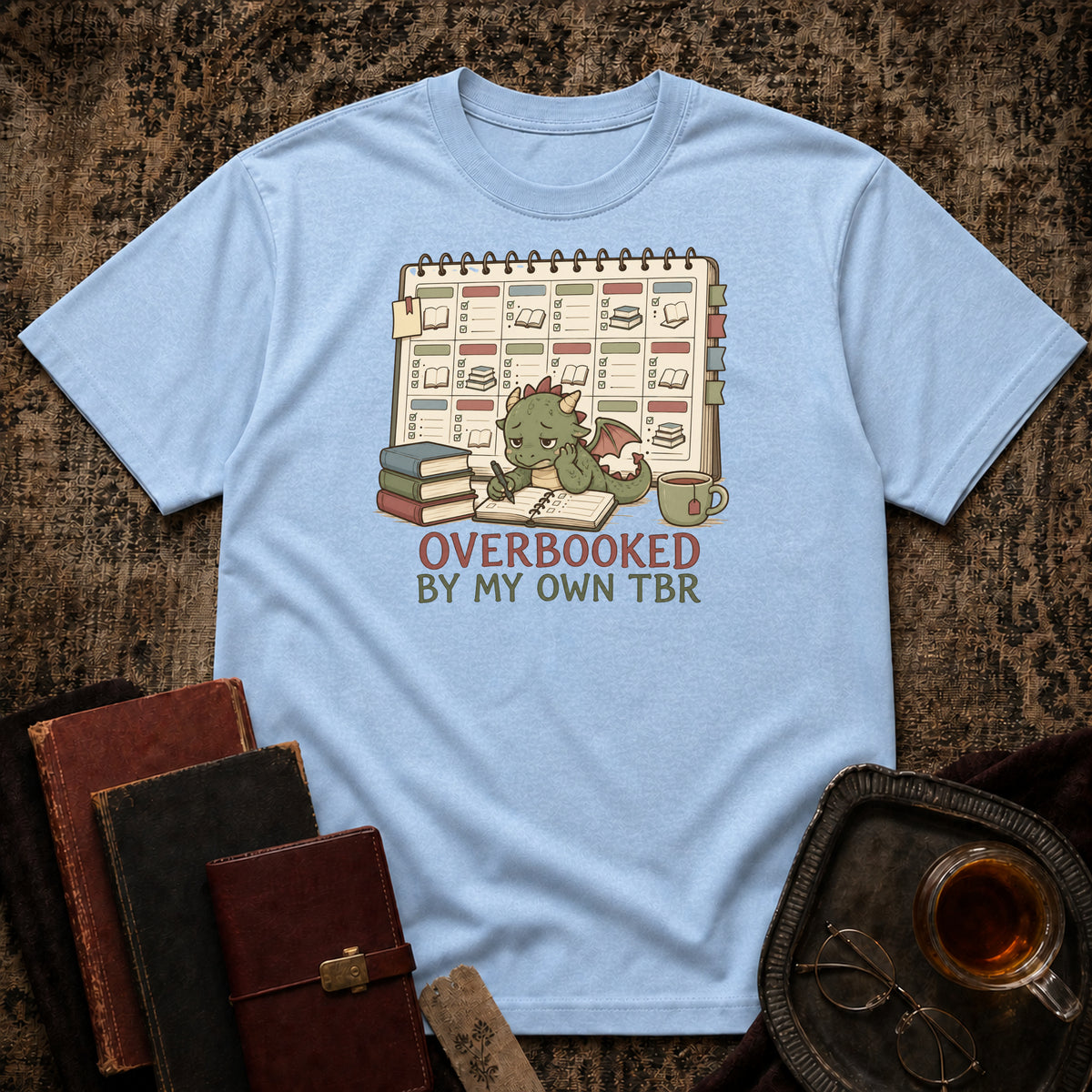 Overbooked by TBR T-shirt