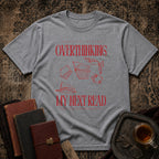 Overthinking my next read T-shirt