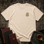 Sleepy Dragon Reading T-shirt