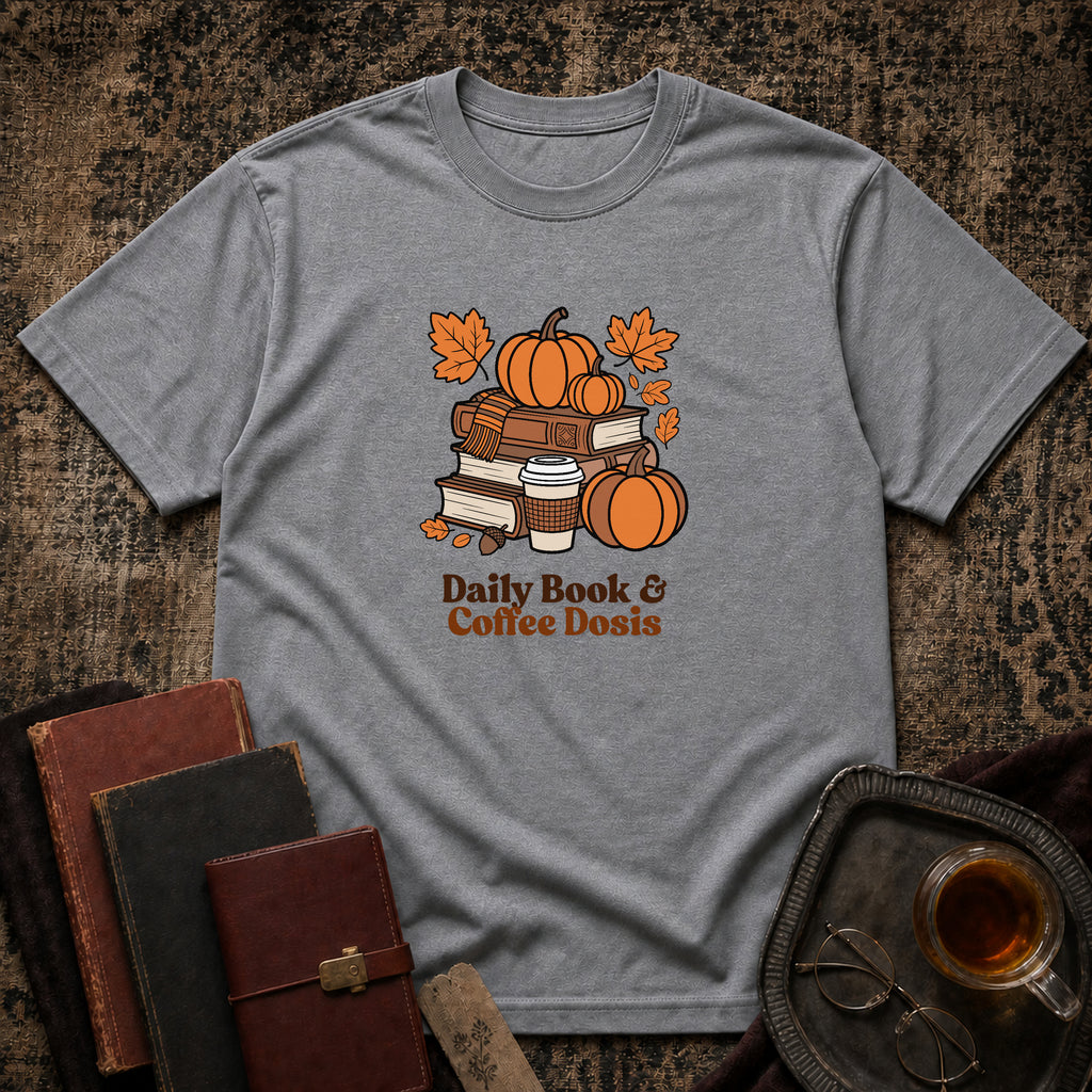 Daily Book & Coffee Dosis T-shirt