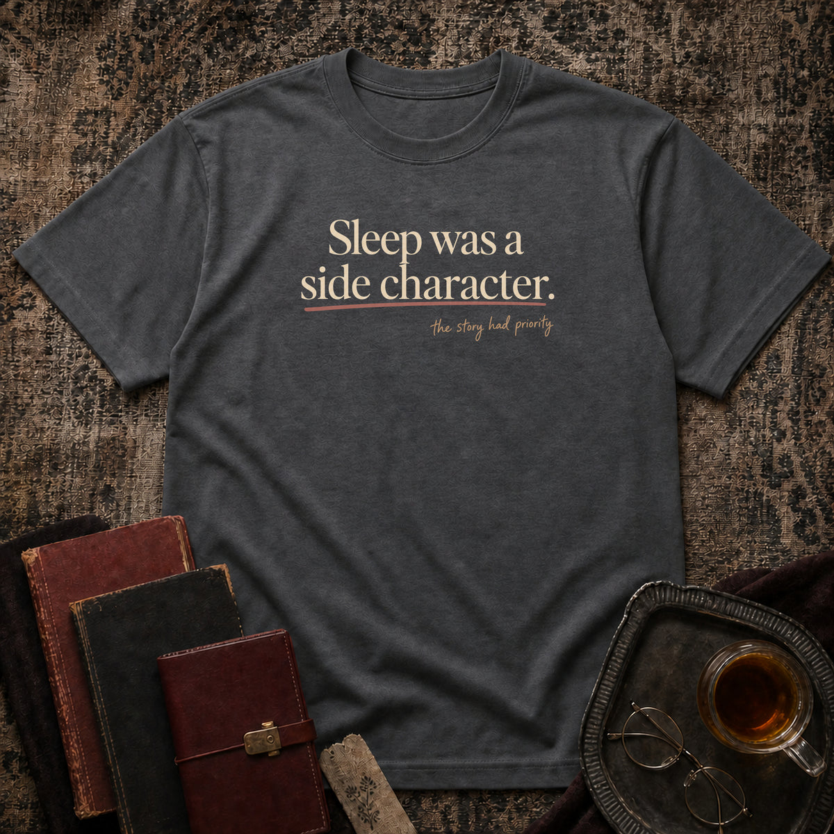 Sleep was a Side character T-shirt