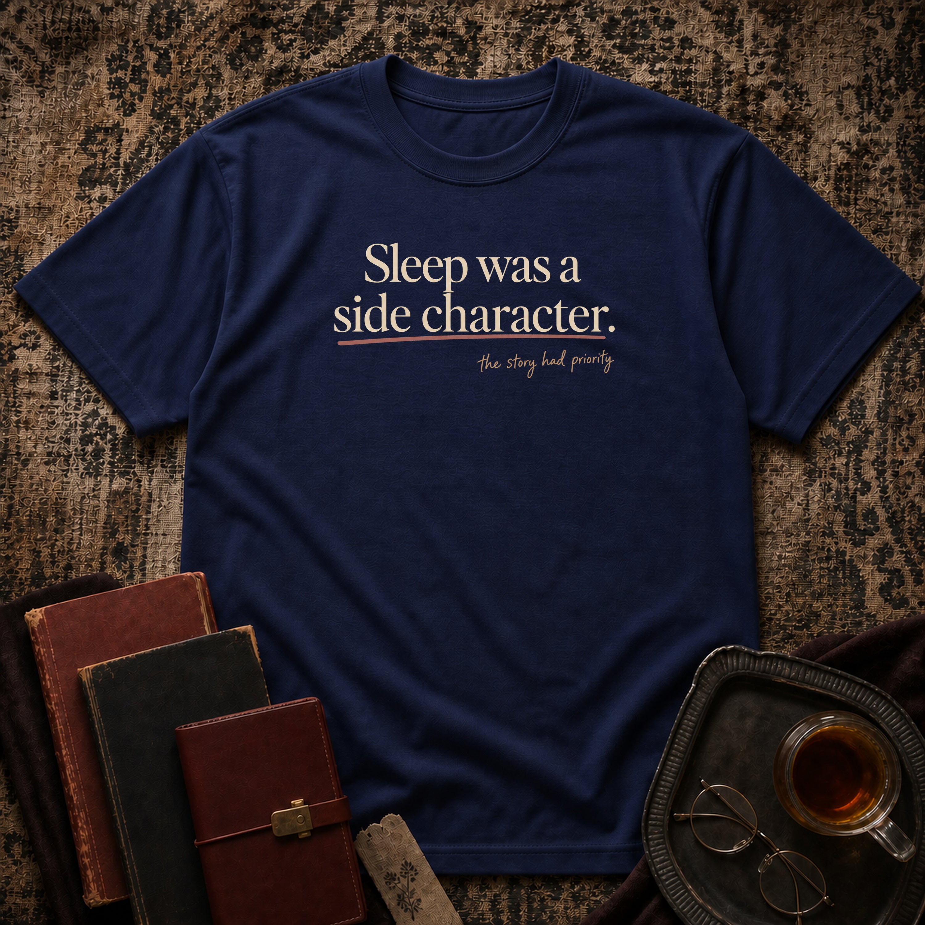 Sleep was a Side character T-shirt