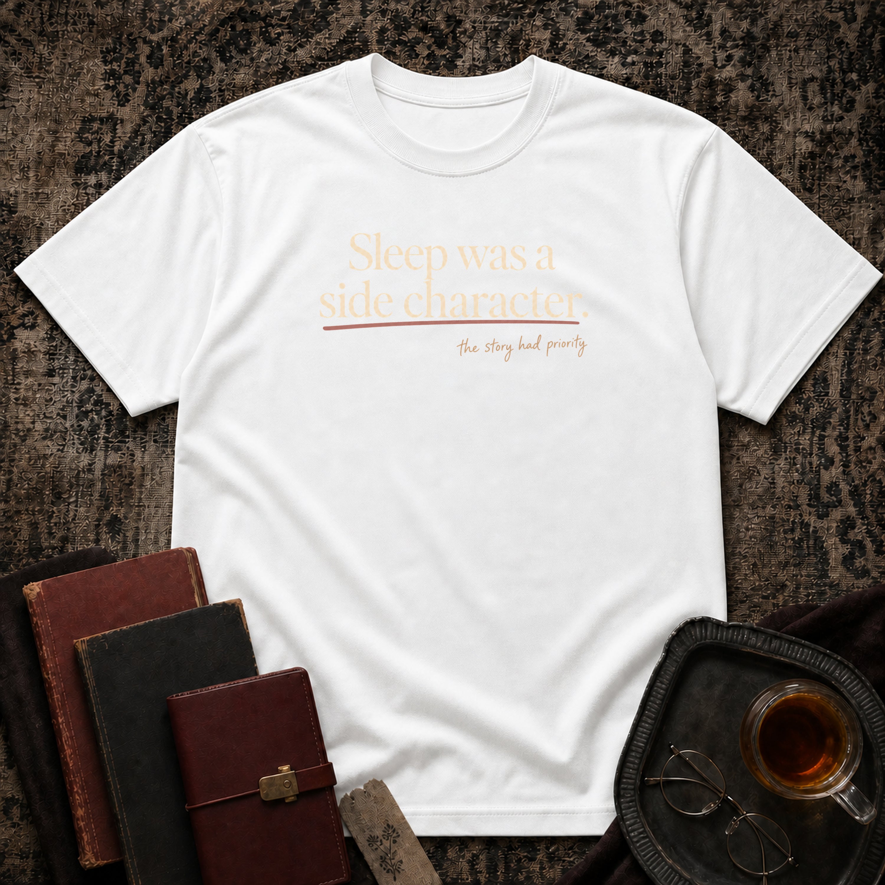 Sleep was a Side character T-shirt