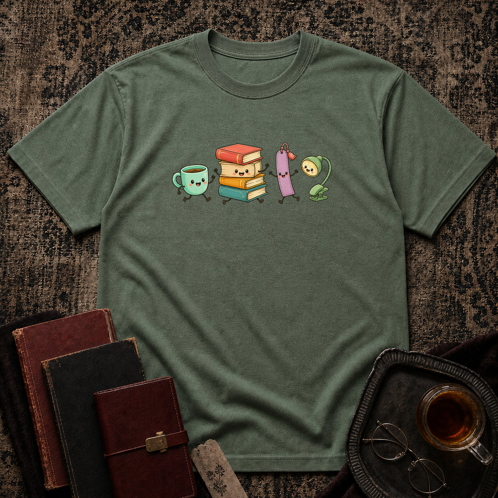 Bookish Character T-shirt