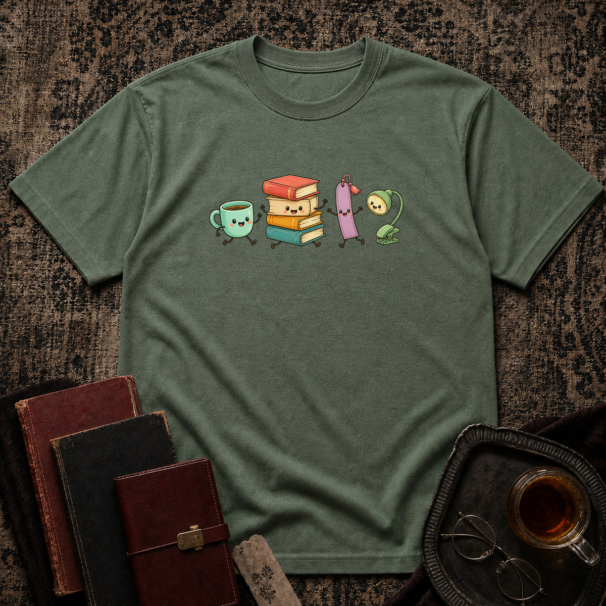 Bookish Character T-shirt