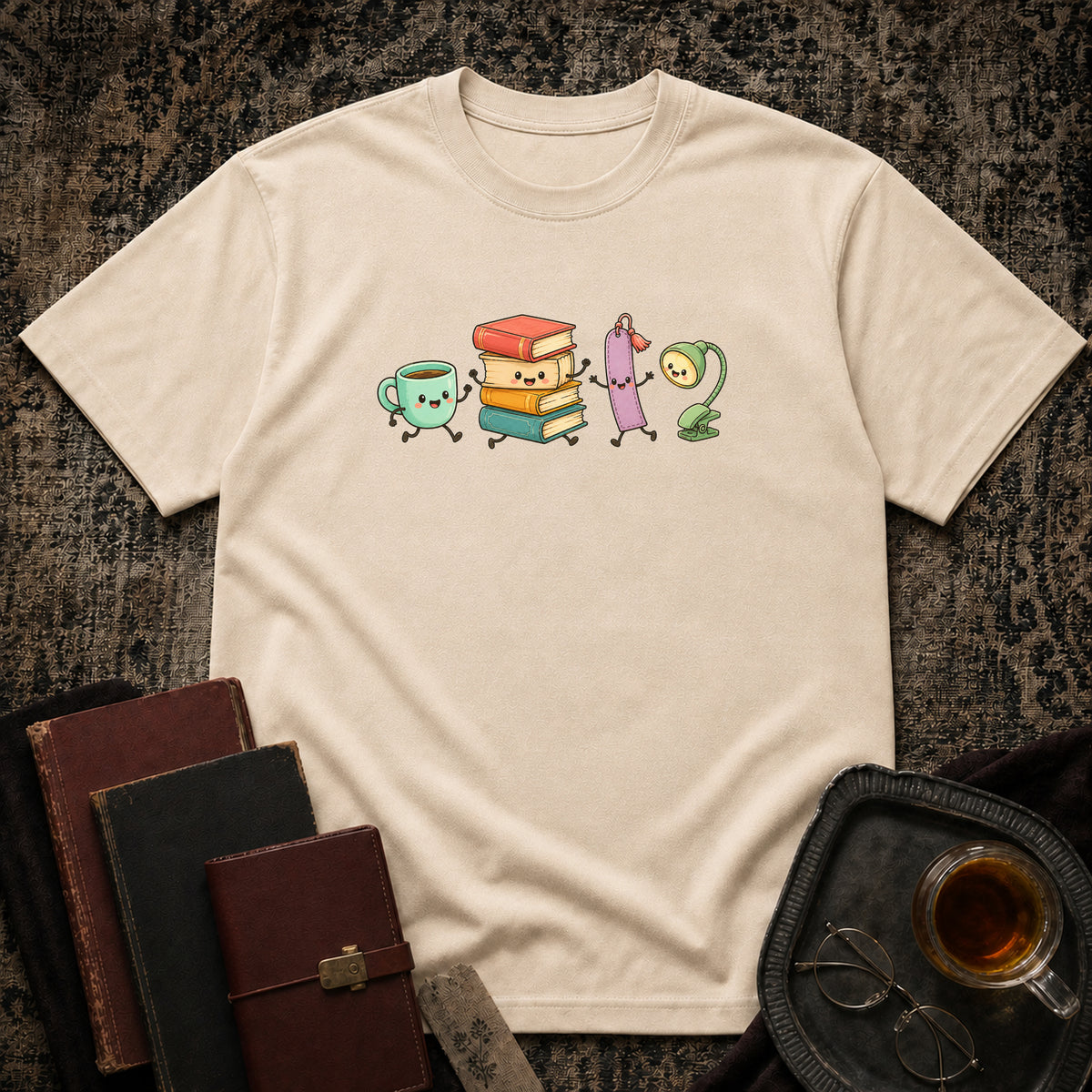 Bookish Character T-shirt