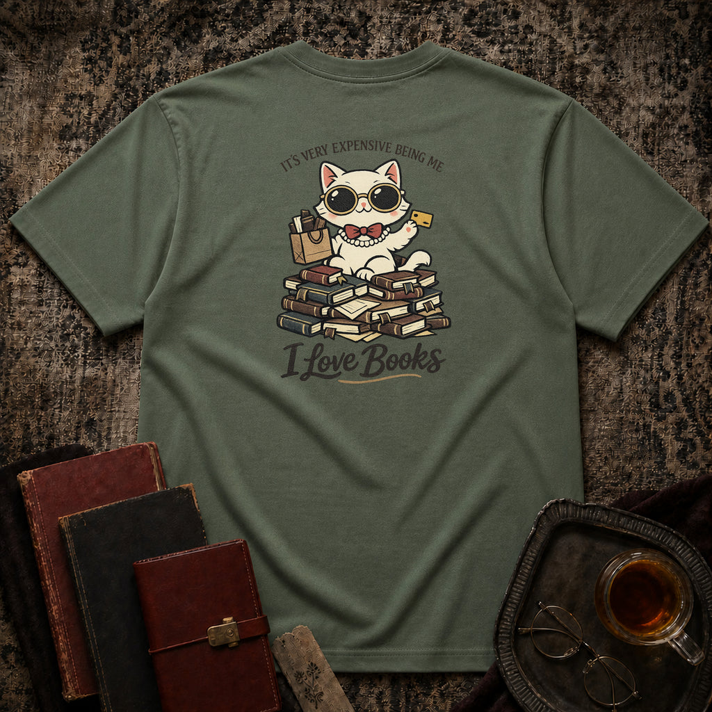 Its very expensive being me Backprint T-shirt