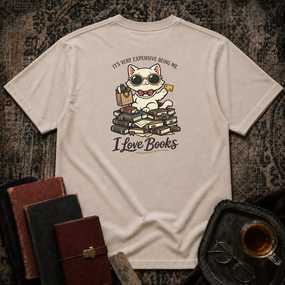 Its very expensive being me Backprint T-shirt
