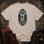 Library Beyond Backprint T-shirt