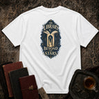Library Beyond Backprint T-shirt