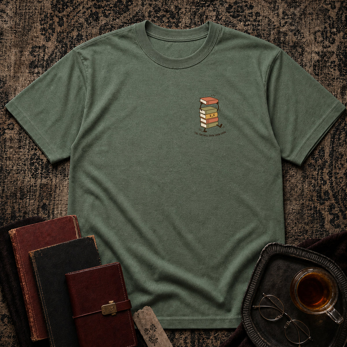 My TBR will grow T-shirt