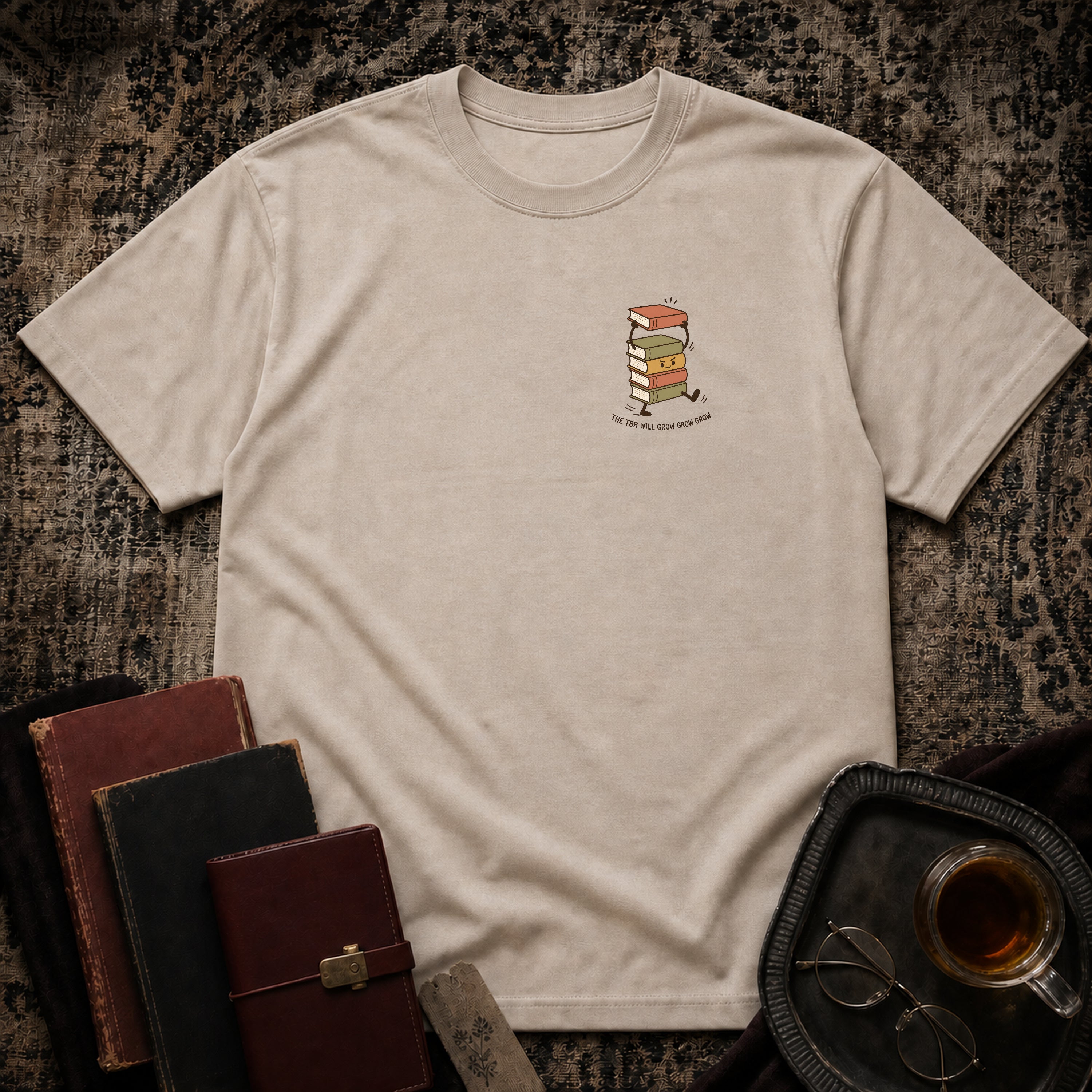 My TBR will grow T-shirt