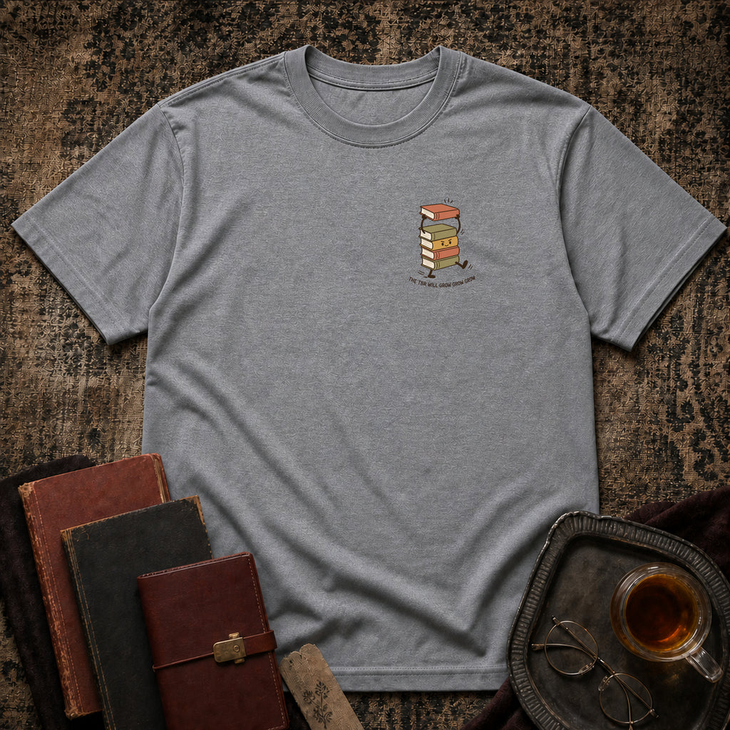My TBR will grow T-shirt