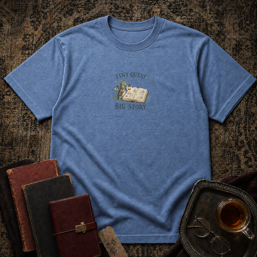 Tiny quest, big story T-shirt
