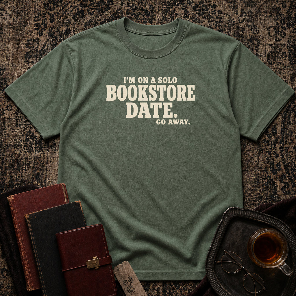 Solo Bookstore Date T-shirt