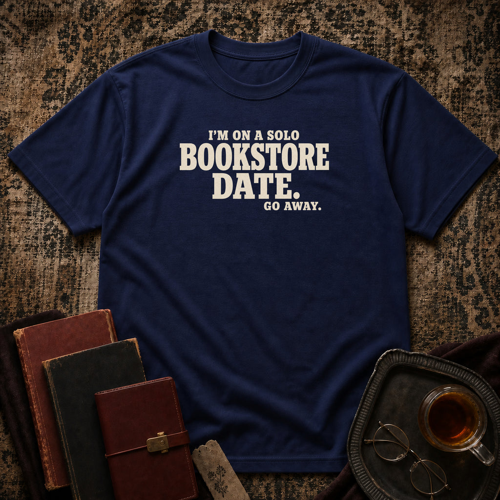 Solo Bookstore Date T-shirt