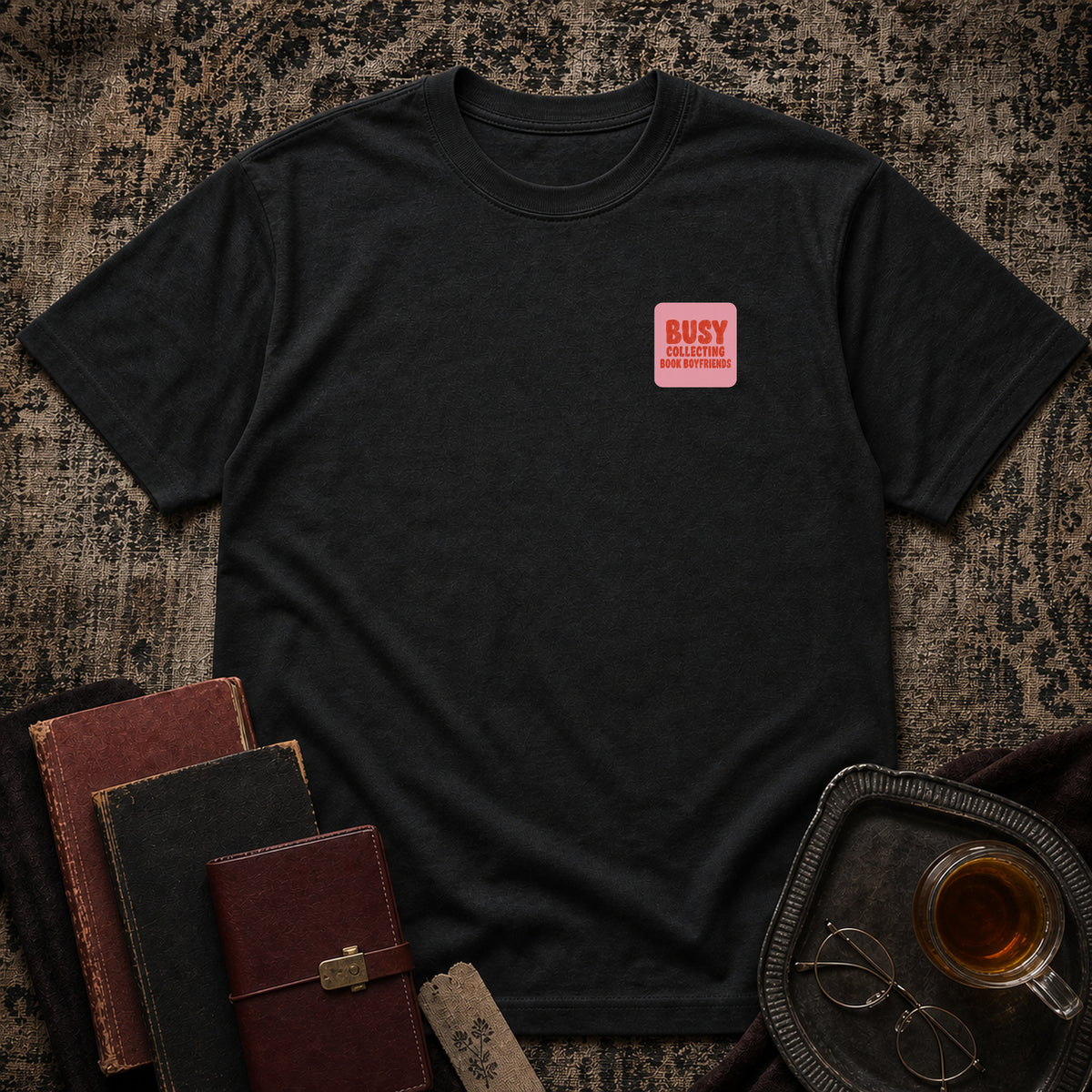 Busy collecting book boyfriends T-shirt