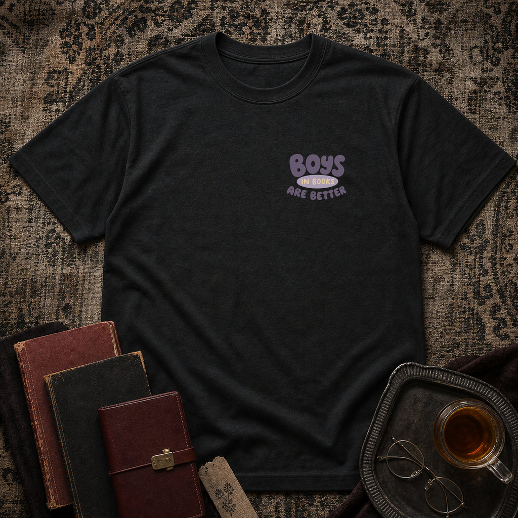 Boys in Books T-shirt