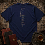 Unwell, But Well Read Backprint T-shirt
