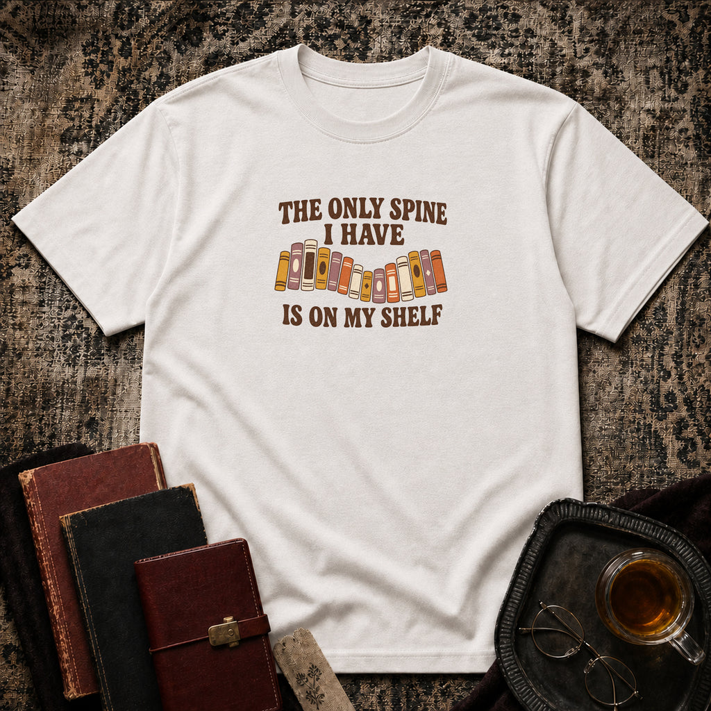 Only Spine on Shelf T-shirt