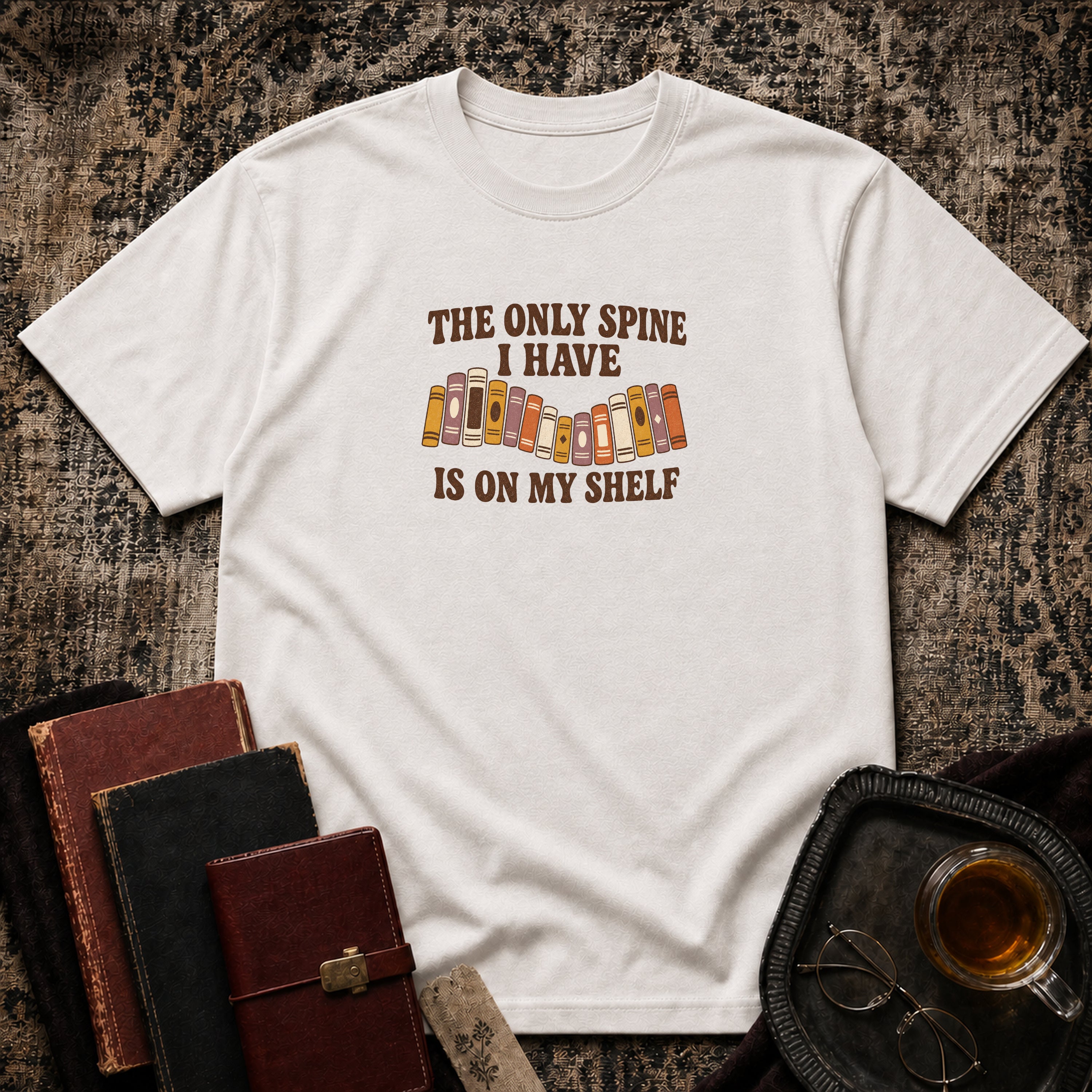 Only Spine on Shelf T-shirt