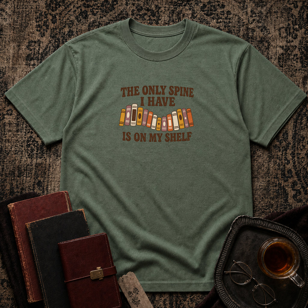 Only Spine on Shelf T-shirt