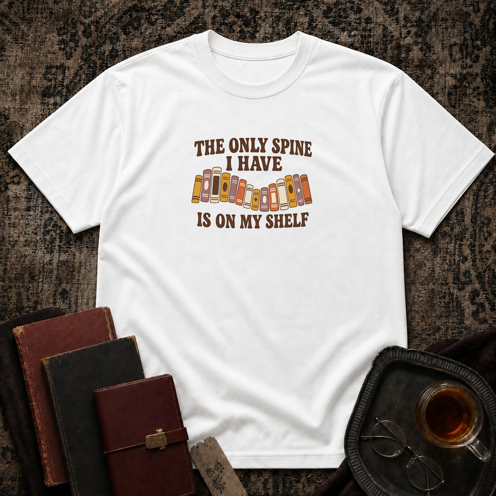Only Spine on Shelf T-shirt