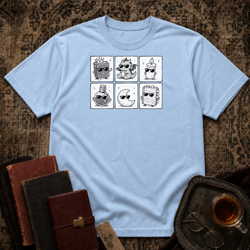 6 grid sunglass T-shirt