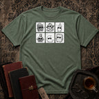6 grid sunglass T-shirt