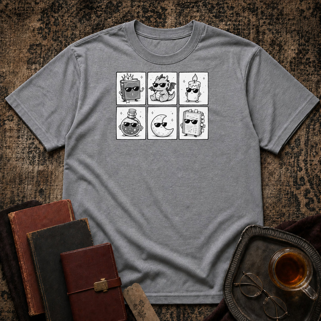 6 grid sunglass T-shirt