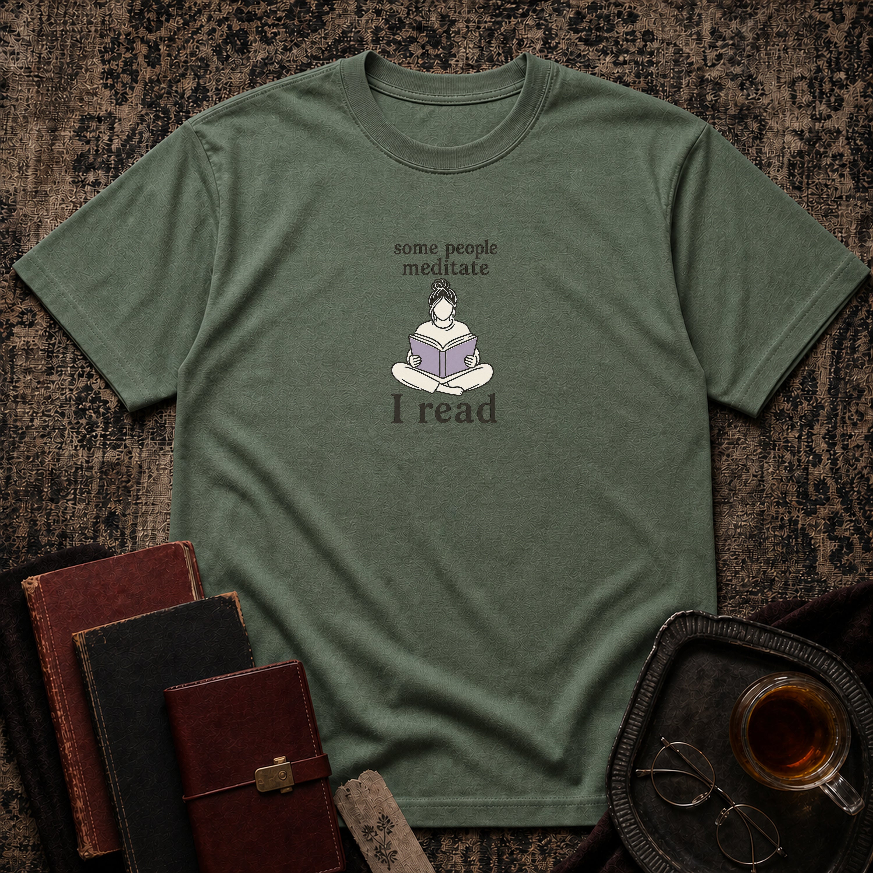 Meditate I read T-shirt