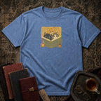 Cozy Cats in a Book T-shirt