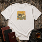 Cozy Cats in a Book T-shirt