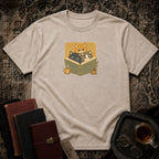 Cozy Cats in a Book T-shirt