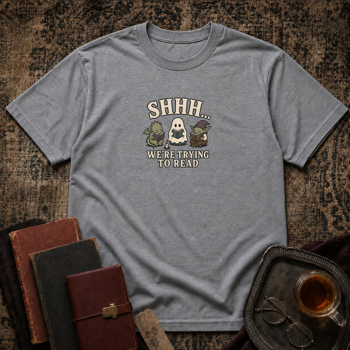 Shhh.. Trying to read T-shirt