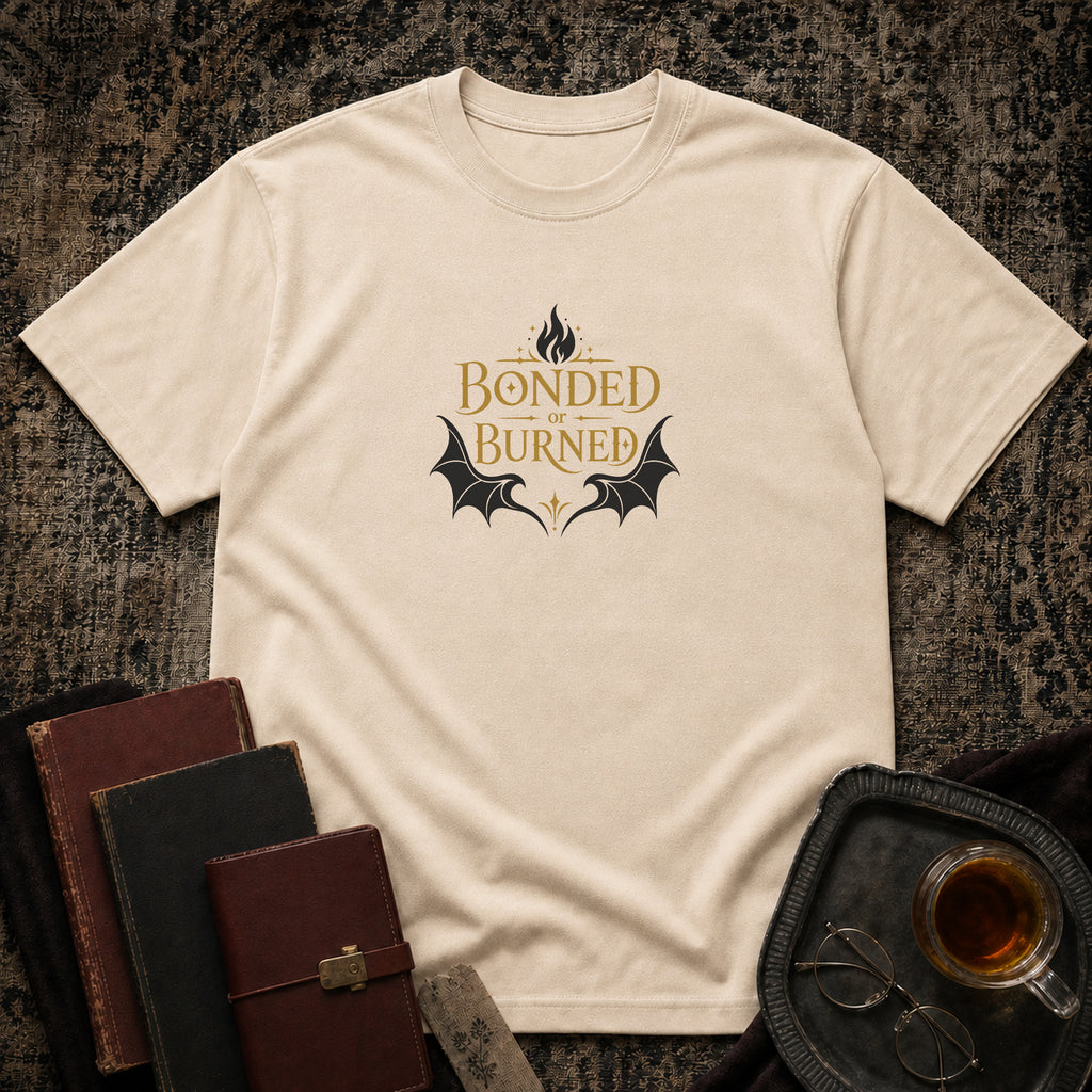 Bonded or burned T-shirt