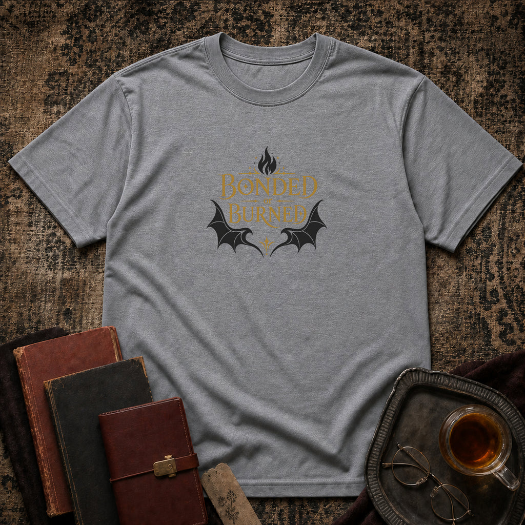 Bonded or burned T-shirt